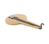 iplusmile Zither a corda orale mongolo arpa mascella arpa mascellare strumento Strumento musicale Maultrommel Strumenti musicali mini Metallo D'oro