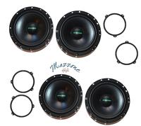IPNOSIS IPK 16SQ KIT 4 CASSE BMW SERIE 3 E46 DAL 2002 SUPP ANT/POST AUTO WOOFER