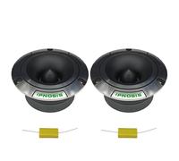 IPNOSIS IPT 2503 Coppia Tweeter | Diametro 9,8cm | Bobina 2,5cm (1") | 200 Watt | 104 dB | 4 Ohm | + Condensatori