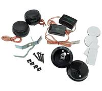 IPNOSIS IPT 25TW Coppia Tweeter | Diametro 4,5cm | Bobina 2,5cm (1") | 160 Watt | 90 dB | 4 Ohm | Crossover + Supporti Auto