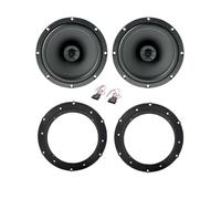 IPNOSIS Kit 2 casse ACX165 per Volkswagen Golf V + 2 Supporti Anteriori + 2 Connettori