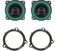 IPNOSIS Kit 2 casse IP-01100 per BMW e Tesla Model 3/Y (vedi desc.) + 2 Supporti Anteriori o Posteriori