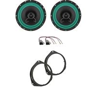 IPNOSIS Kit 2 Casse IP-01165 per Fiat Punto 2 Serie (188) - Grande Punto - Punto Evo (199) con 2 Supporti Anteriori,2 Connettori