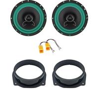 IPNOSIS Kit 2 Casse IP-01165 per Fiat Stilo (5P) con 2 Supporti Anteriori, 2 Connettori