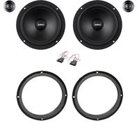 IPNOSIS Kit 4 Casse Anteriori AXTON da 16,5 cm Per Seat MII 2011 in poi, Skoda Citigo 2011-2019 + 2 Supporti + 2 Connettori