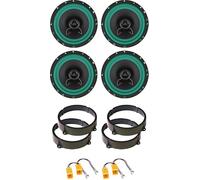 IPNOSIS Kit 4 Casse IP-01165 per Lancia Ypsilon dal 2003 in poi con 2 Supporti Anteriori, 2 Supporti Posteriori e 4 Connettori