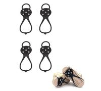 IPNSDON 2 paio per scarponi da montagna, tacchetti antiscivolo, tacchetti per ramponi, tacchetti in acciaio inox, ramponi per scarpe, ramponi a 5 punte, ramponi per scarpe, per escursioni
