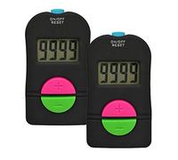 iPobie 2 Pezzi Contatore Digitale,Contatore Digitale Manuale Segnapunti da Golf,Sottrazione Manuale