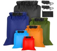 iPobie Dry Bag Sacchetti Impermeabili,6 Pezzi Set Borsa Impermeabile,1,5/2,5/3/3,5/5/8L Impermeabili Sacchetto Asciutto,per attività All'aperto,Sport Acquatici e Campeggio,Kayak