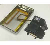 iPod Video Classico Jack Auricolari Cover Posteriore Inferiore Lunetta 3000mAh