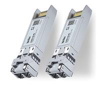 ipolex 10G SFP+ Transceiver, 10GBase-SR 850nm 300m Multimode LC Mini-Gbic Modulo compatibile con Ubiquiti UF-MM-10G, Cisco SFP-10G-SR, TP-Link TXM431-SR, Meraki, Netgear etc. 2-pack