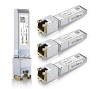 ipolex Modulo 10Gb SFP+ RJ45, modulo Ethernet 10Gbase-T Supporto 10G/5G/2.5G, fino a 30M, compatibile con Cisco, Ubiquiti, UniFi, Meraki, MikroTik, Supermicro e altri (modello: RTL8261), confezione da
