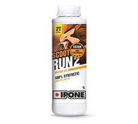 IPONE I PONE OLIO MISCELA SCOOT RUN 2 100% SINTETICO 2T 2 STROKE 1 LITRO