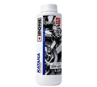 IPONE - Olio Motore per Moto a 4 Tempi 10W50 Katana off Road - 100% Sintetico con esteri - Cambio rapido e preciso - Tanica da 1L