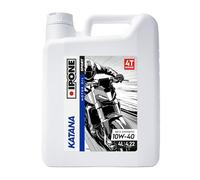 IPONE - Olio Motore 4 Tempi Katana 10W40 Full Power Katana - Tanica da 4 Litri - 100% Lubrificante con Esteri Sintetici - Alte Prestazioni - Cambio più fluido