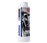 IPONE - Olio Motore Moto 4 Tempi 10W50 Full Power Katana - 100% Sintetico con Esteri - Cambio più Fluido - Tanica da 1L