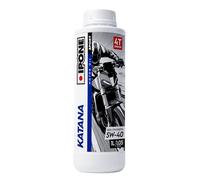 IPONE - Olio Motore Moto 4 Tempi 5W40 Full Power Katana - 100% Sintetico con Esteri - Cambio più Fluido - Tanica da 1L