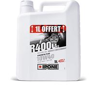 IPONE - Olio per Moto a 4 Tempi 10W30 R4000 RS - Semisintetico con Esteri - Eccezionale Resistenza all'Usura - 4L + 1 offerto