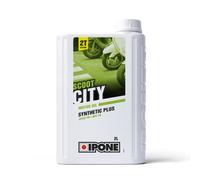 IPONE - Olio per Scooter a 2 Tempi Scoot City - Tanica da 2L - Semisintetico - Antifumo - Uso Urbano