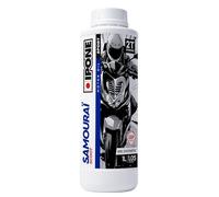 IPONE - Olio Scooter a 2 Tempi Scoot Run 2-100% Sintetico - Alta qualità - Formula antifumo - Profumo di Fragola - 1L