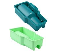 Ipotkitt 2 stampi in silicone a forma di bottiglia di ghiaccio in gomma per cubetti di ghiaccio, stampi a cilindro, per tazze, bevande, succhi, cioccolato, torte, dessert