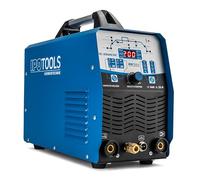 IPOTOOLS Saldatrice TIG-200ACDC TIIG AC DC con saldatrice in alluminio da 200 Ampere, con accensione HF, funzione pulsazioni, saldatura SPOT, tecnologia MMA, IGBT, 7 anni di garanzia