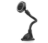 ipow Porta Cellulare Auto Magnetico,Porta Telefono Universale con Ventosa,Supporto Smartphone Auto per Cruscotto Dashboard Parabrezza per iPhone, Huawei,GPS,xiaomi,360° Rotabile