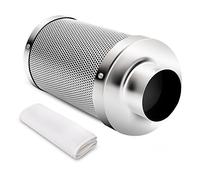 iPower High CFM Inline Exhausting Fan & Carbon Air Filter W/1050 + Iav Australia Vergine Antracite
