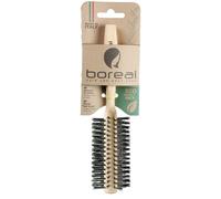IPPA Srl BOREAL SPAZZOLA CAPELLI RULLO GRANDE LEGNO NATURALE SETOLE NATURALI
