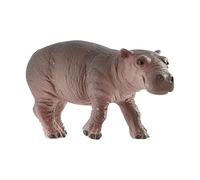 Bullyland Bullyland-bully-63692 63692-Figura, Vitello Ippopotamo, Alto Circa 7,8 cm, Figura Dipinta a Mano, Senza PVC, per Bambini per Il Gioco d'immaginazione, Colore Variegato, 63692