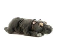 Uni-Toys - ippopotamo, sdraiato - 30 cm (lunghezza) - ippopotamo, ippopotamo - peluche