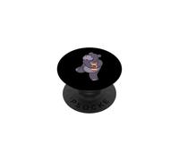 Ippopotamo gioca a football americano PopSockets PopGrip Adesivo