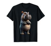 Ippopotamo Hippo Hippopotamus Ippopotamo Cute Hippos Maglietta