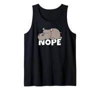 Ippopotamo Hippo Not Today Nope Canotta