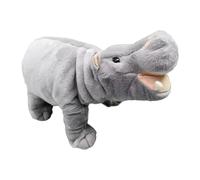 Ippopotamo peluche, animale di peluche ippopotamo,simpatico giocattolo di peluche ippopotamo - Decorazione della casa dei cartoni animati, cuscino di peluche per la casa, la cucina,