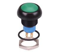 IPR5SAD3 APEM Verde Interruttore A Pulsante Momento 12Mm SPDT IP67