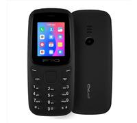 IPRO A21 Mini Telefono Cellulare GSM 2G Dual Sim - Display 1.77" a Colori, Ram 32MB, Rom 32MB, Bluetooth, Fotocamera, Radio FM, Sveglia, Torcia LED, Cellulare per Anziani Facile da Usare, Nero