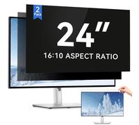IPROKKO [2 Confezioni di Filtro Schermo Privacy per Computer da 24 Pollici, Pellicola Protettiva Antiriflesso e Anti Luce Blu Rimovibile per Monitor Widescreen da 24 Pollici 16:10, Protezione Anti