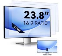 IPROKKO 2 pellicole protettive anti-luce blu da 23,8 pollici per monitor del computer, proporzioni 16:9 rimovibili, pellicola protettiva per gli occhi