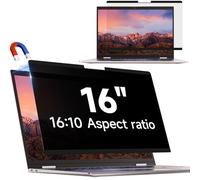 IPROKKO Schermo magnetico per la privacy - 16 pollici per Hp/Dell/Acer/Lenovo/ThinkPad/Asus/Sony, schermo privacy rimovibile per laptop, filtro anti abbagliamento della luce blu