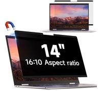 IPROKKO Schermo privacy magnetico per computer portatile da 14 pollici per Hp/Dell/Acer/Lenovo/ThinkPad/Asus/Sony, schermo privacy rimovibile 16:10, anti luce blu abbagliante per laptop da 14 pollici