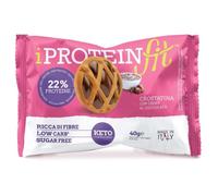 IProteinFit Crostatina con Crema al Cioccolato 22% di Proteine, 40g