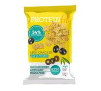 IProteinFit Mini Cracker alle Olive Nere 34% Proteine, 30g