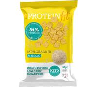 IproteinFit - Mini Cracker Sesamo Proteici Confezione 30 Gr
