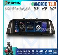 IPS Qualcomm Android 13 Autoradio GPS CarPlay DAB+ BT5.0 4G for BMW F10/F11 CIC