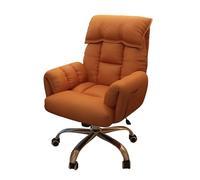 IPSU Sedia Da Scrivania per Casa e Ufficio, Comode Sedie Da Lavoro Girevoli Imbottite, Poltrona per Computer Ergonomica Regolabile In Altezza per Soggiorno, Camera Da Letto