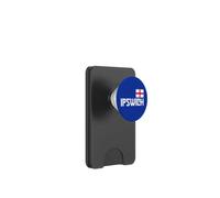 Ipswich England City UK, bandiera inglese, blu PopSockets PopWallet per MagSafe