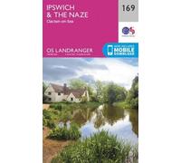 Ipswich, the Naze & Clacton-on-Sea (Map) OS Landranger Map