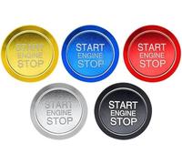 IPUDIS Coperchio Pulsante Interruttore Motore di Accensione per Alfa Romeo Stelvio 159 per Mito Giulia di Arresto del Pulsante di Avvio Decorazione