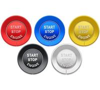 IPUDIS Coperchio Pulsante Interruttore Motore di Accensione per Nissan Qashqai J11 di Arresto del Pulsante di Avvio Decorazione